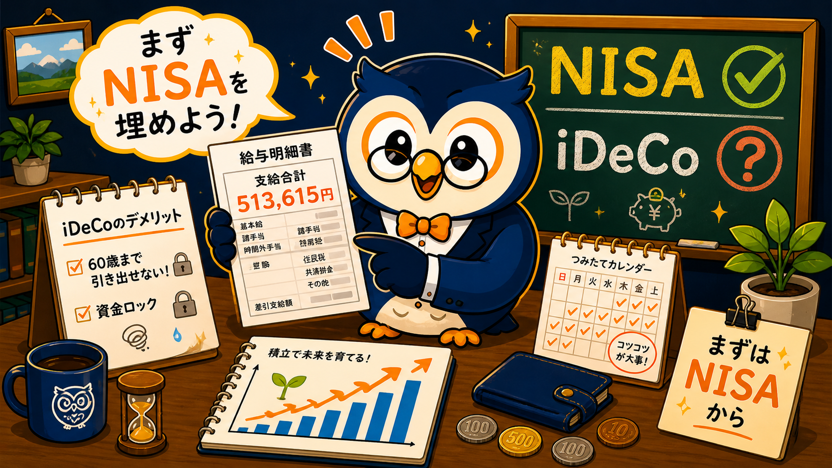 教員がiDeCoよりNISAを優先する理由