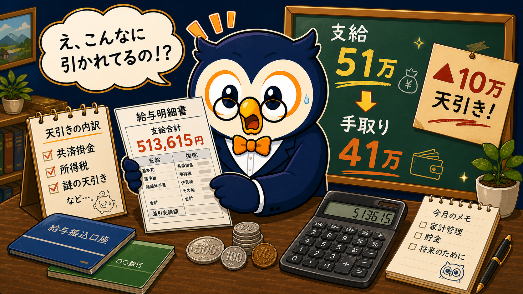 教員の給与明細をぶっちゃけ公開