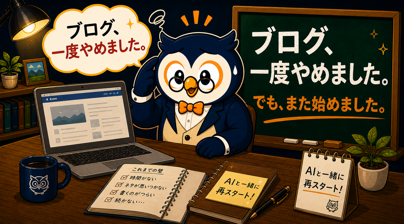教員がブログを一度挫折した話