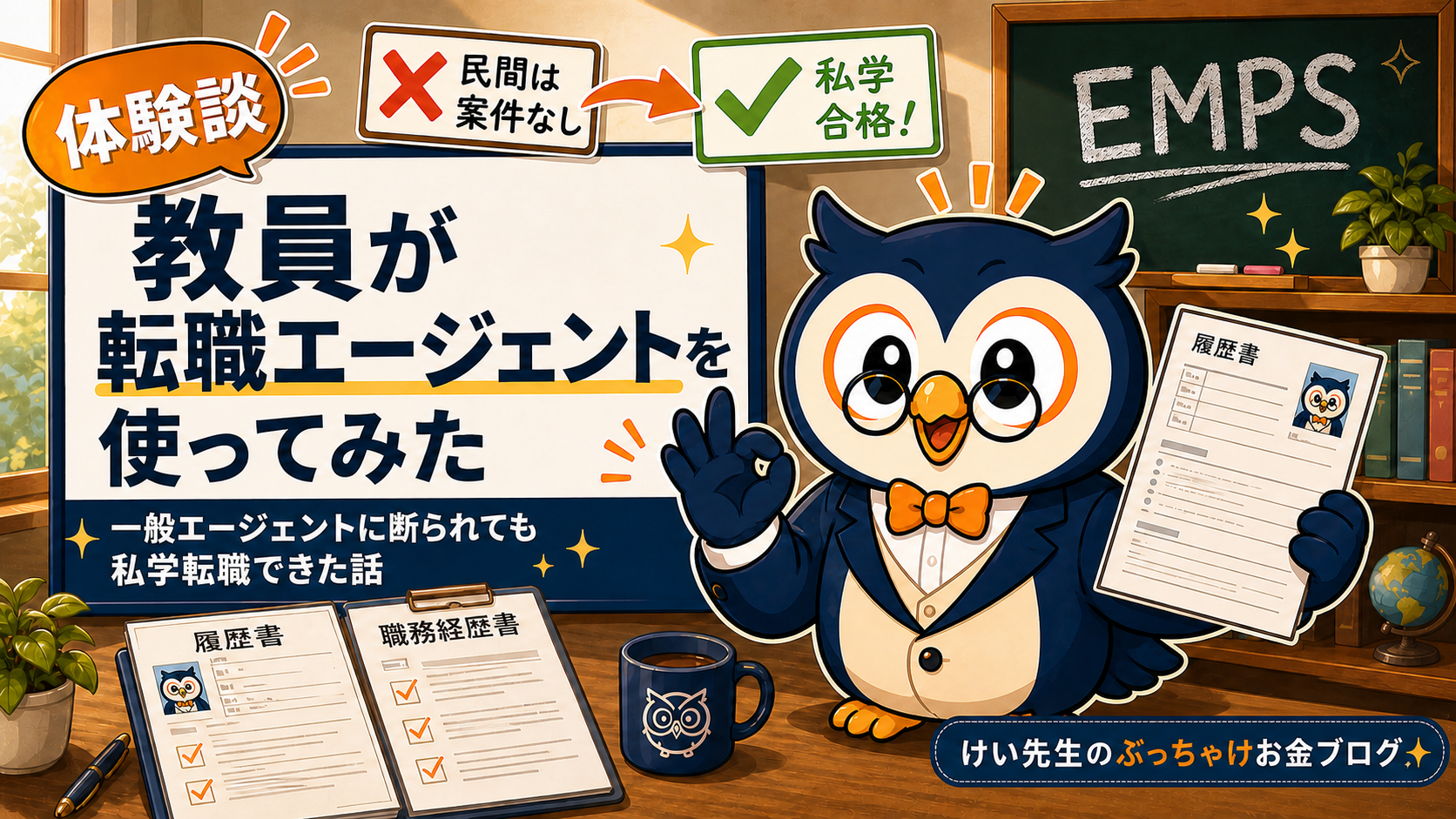 教員が転職エージェントを使ってみた